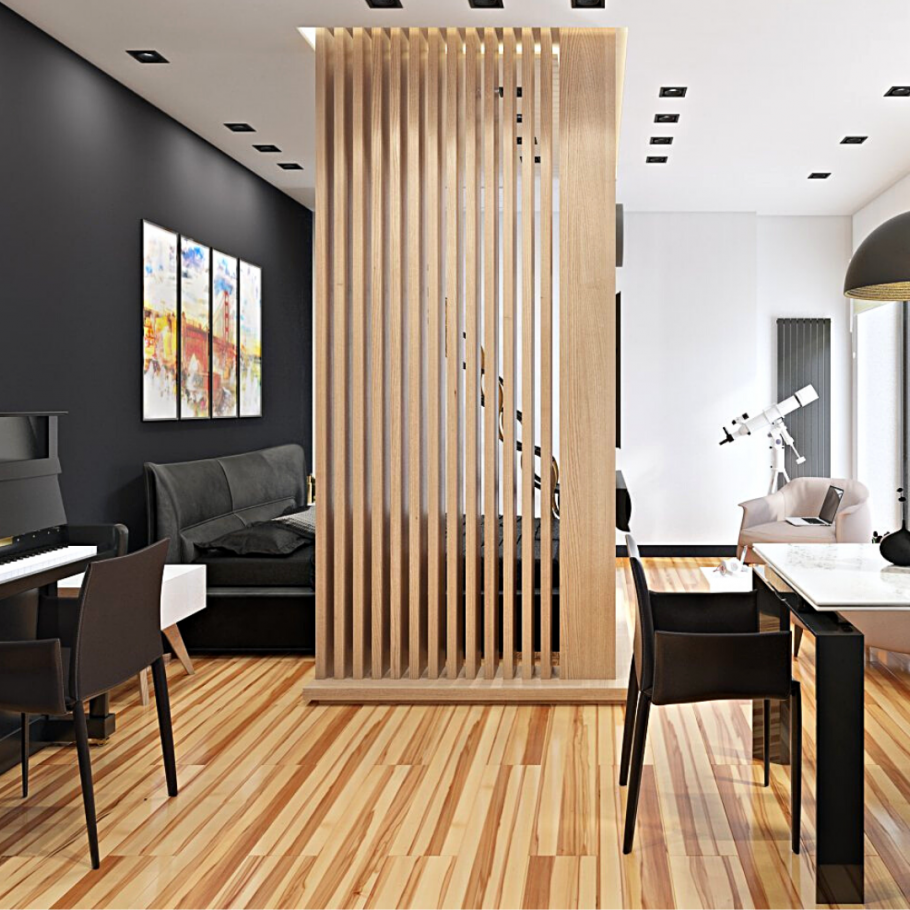 Деревянные перегородки