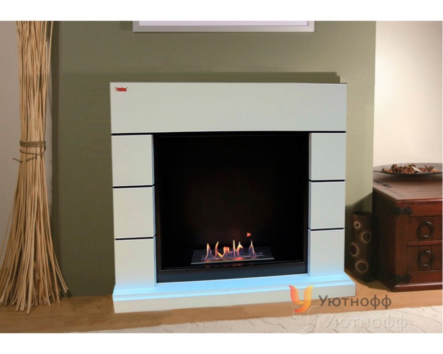 Камин Glenrich Genius 100 Black Glass