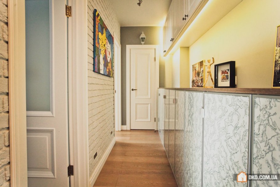 Вагонка в интерьере частного дома