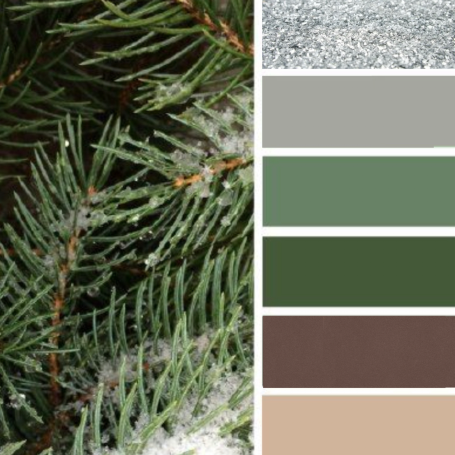 Новогодняя палитра