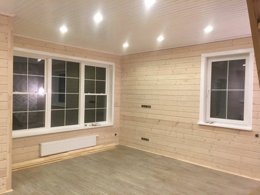 Имитация бруса для внутренней отделки