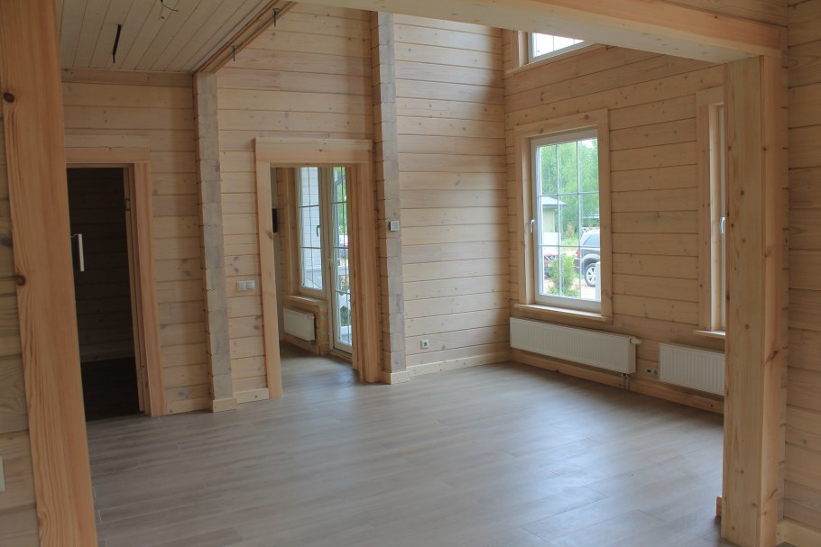 Имитация бруса для внутренней отделки