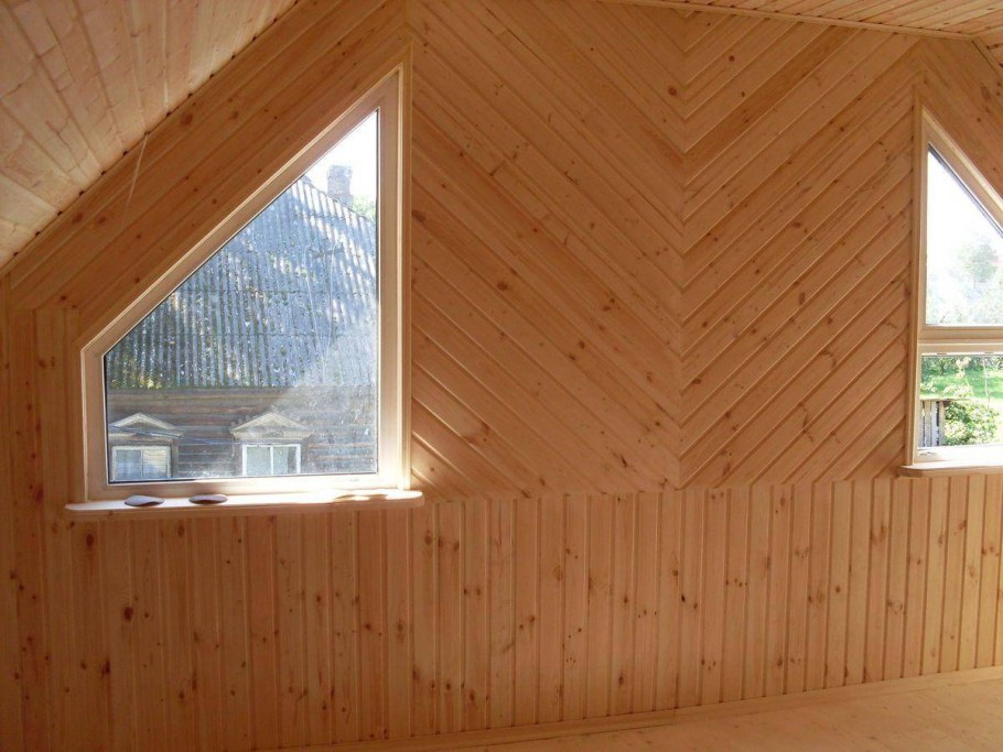 Отделка в каркасном доме