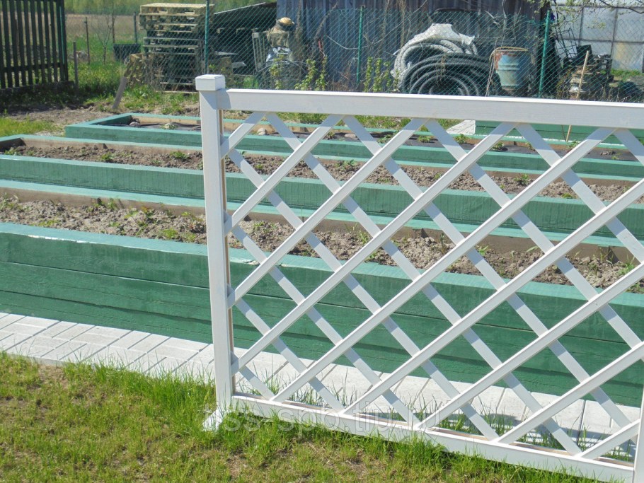 Декоративный заборчик для клумб