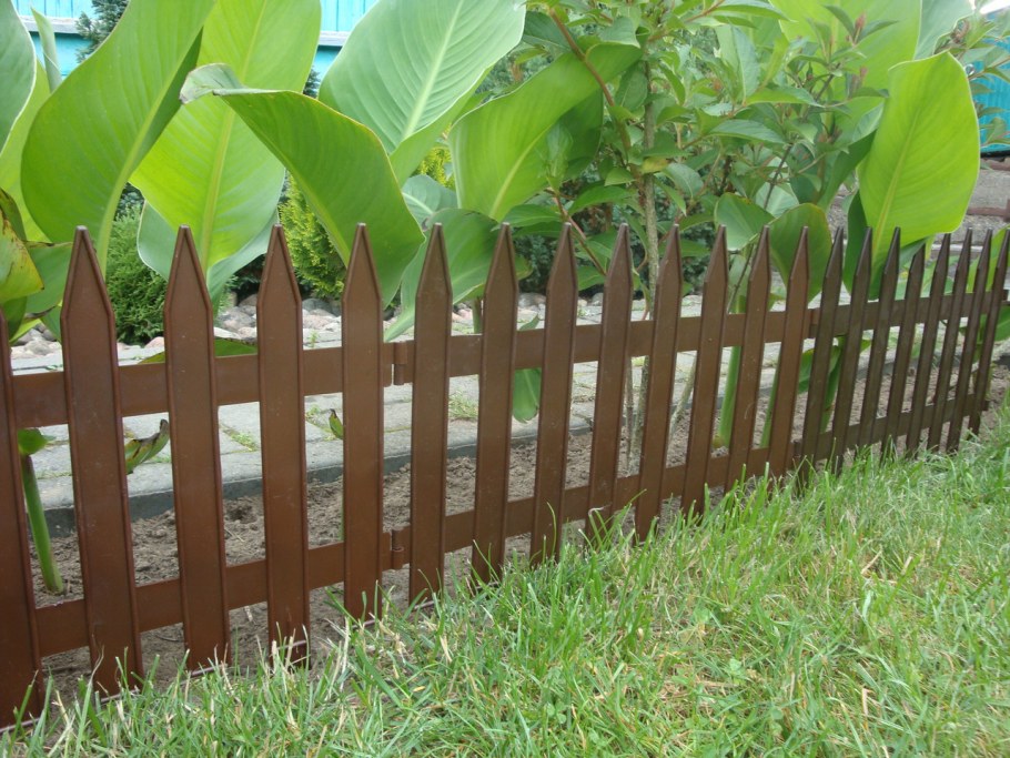 Жердяная изгородь