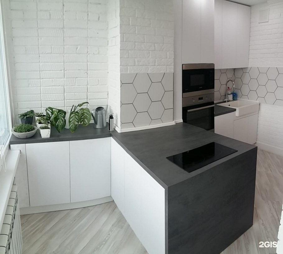 637 R5 Хромикс белый столешница