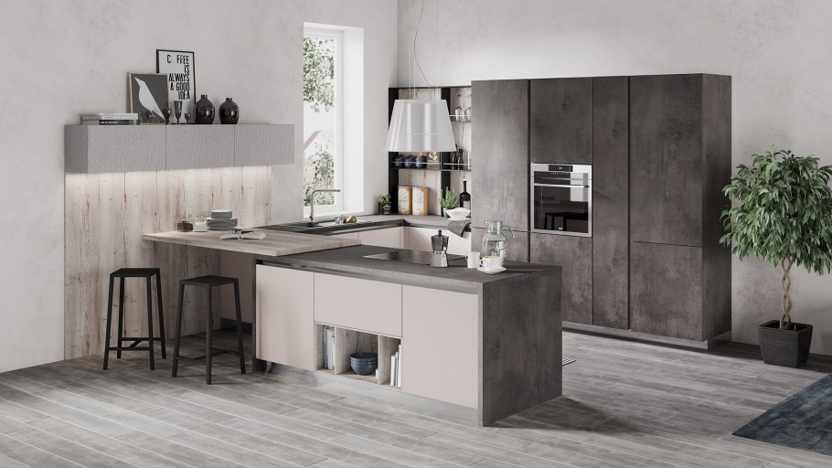 Хромикс белый Эггер в интерьере