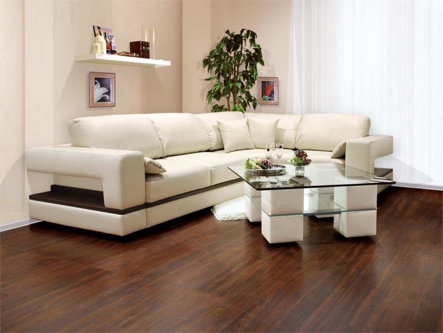 Угловой диван в интерьере