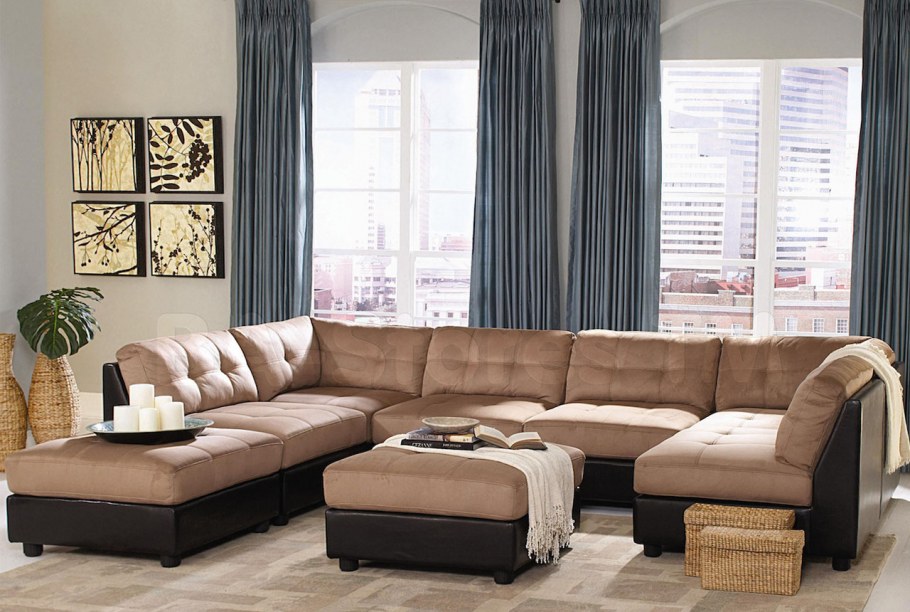 Мягкий уголок для гостиной