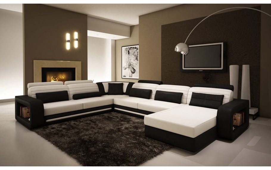 Угловой диван в гостиную