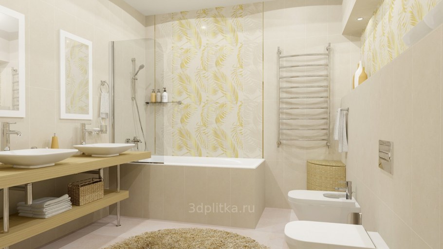 Мраморная ванная