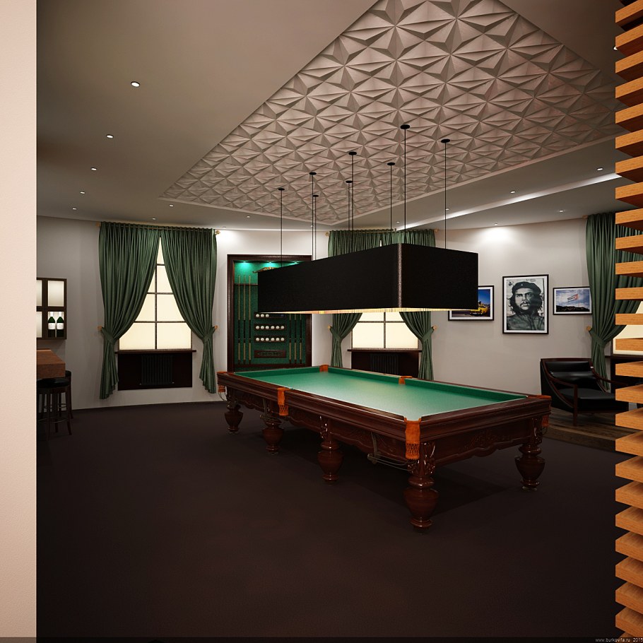 Бильярдный зал дом Севастьянова