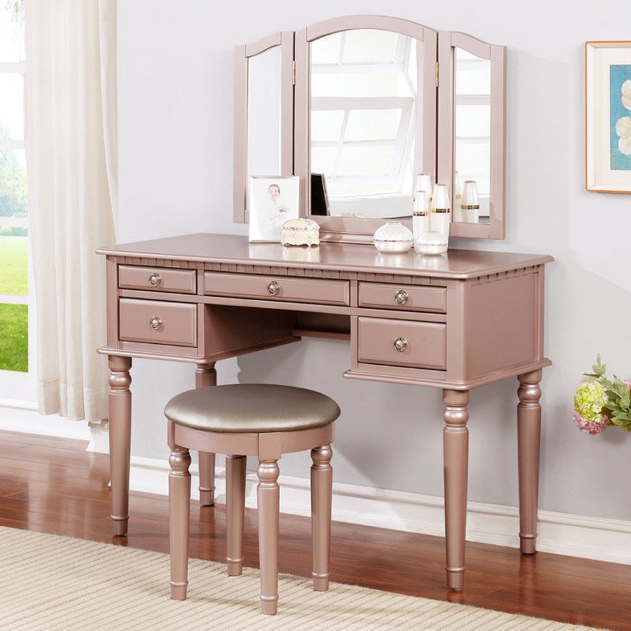 Стол туалетный Metal Vanity Table