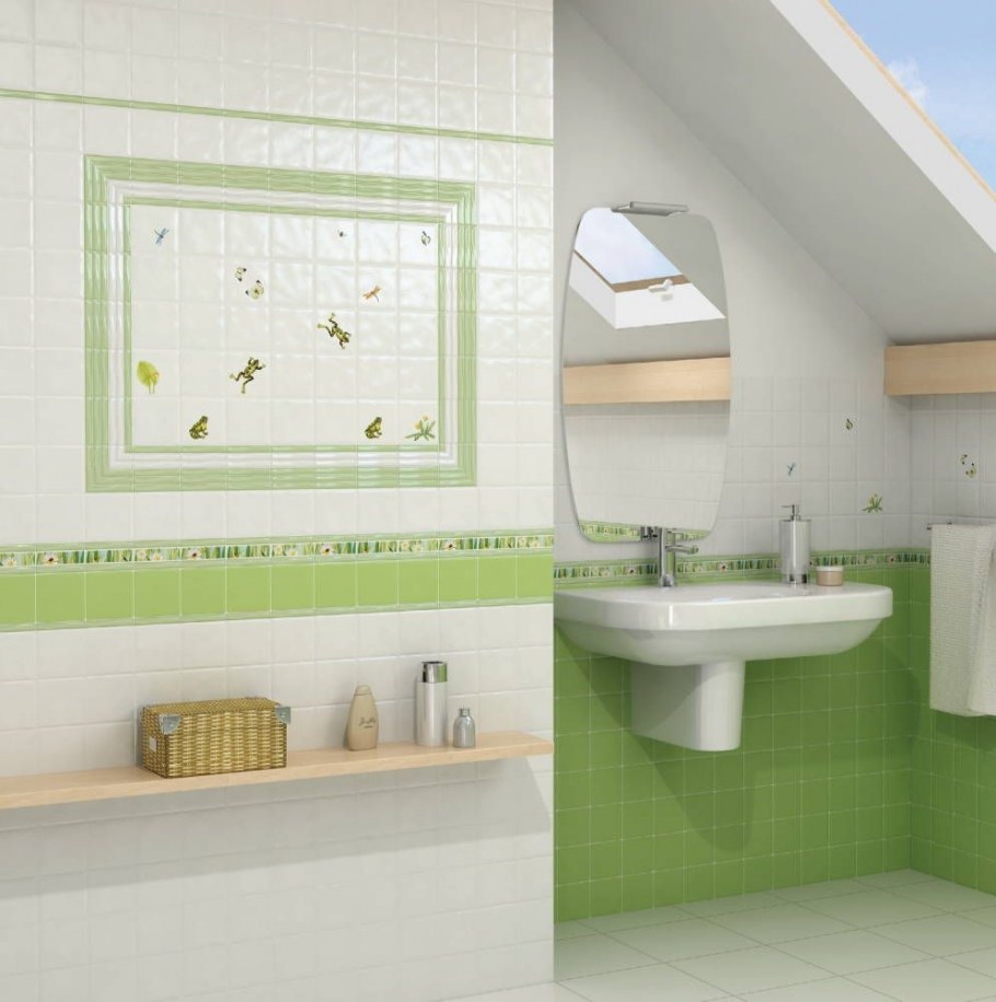 Плитка настенная «концепт» 7с 50x20 см 1.4 м² цвет белый