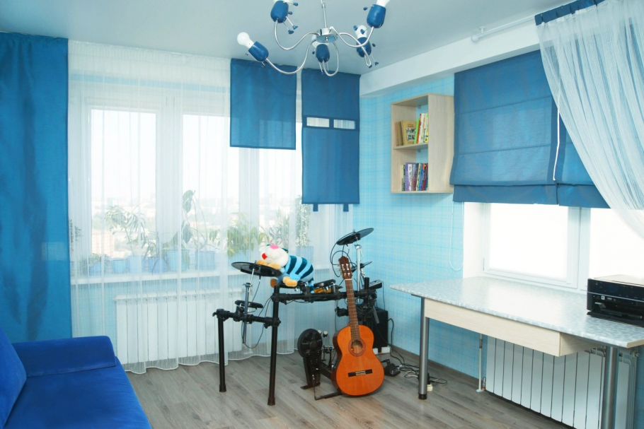 Шторы в подростковую комнату для мальчика