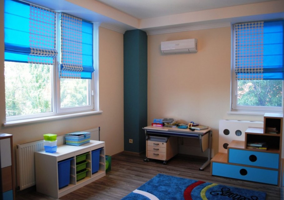 Римская штора в детскую мальчику