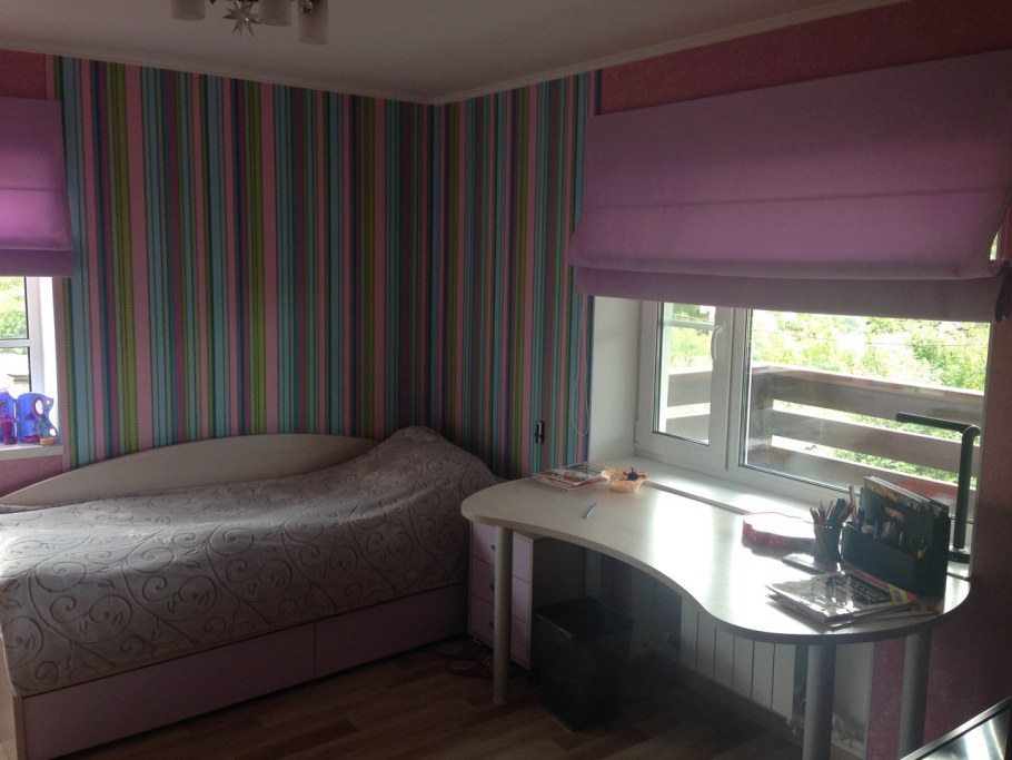 Римская штора в детскую