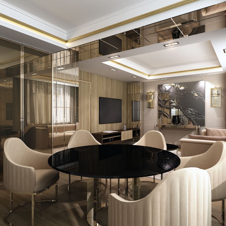 Диван у окна в стиле лофт