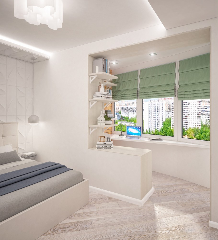 Кабинет в стиле Фьюжн