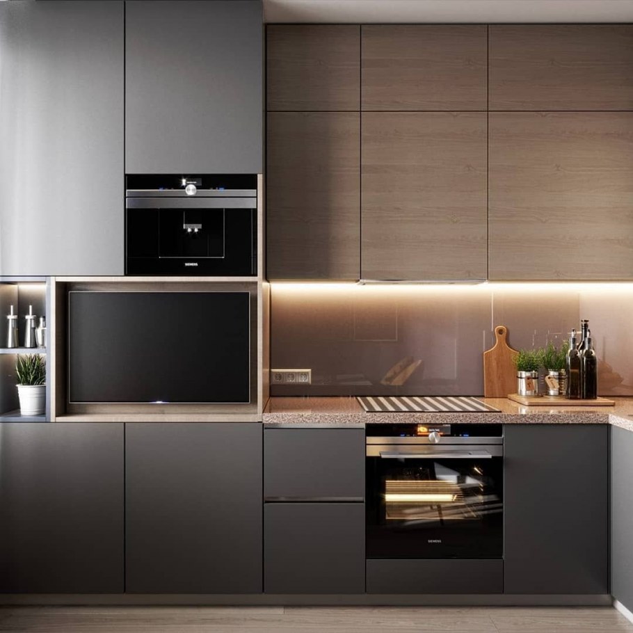 Современный кухонный гарнитур