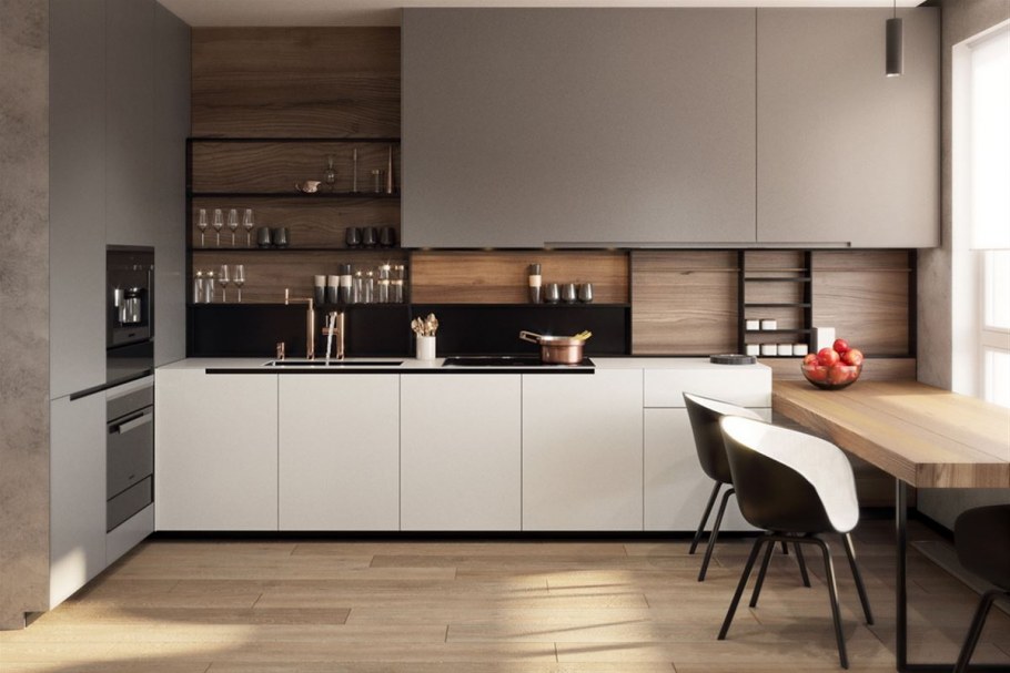Кухни в стиле Минимализм