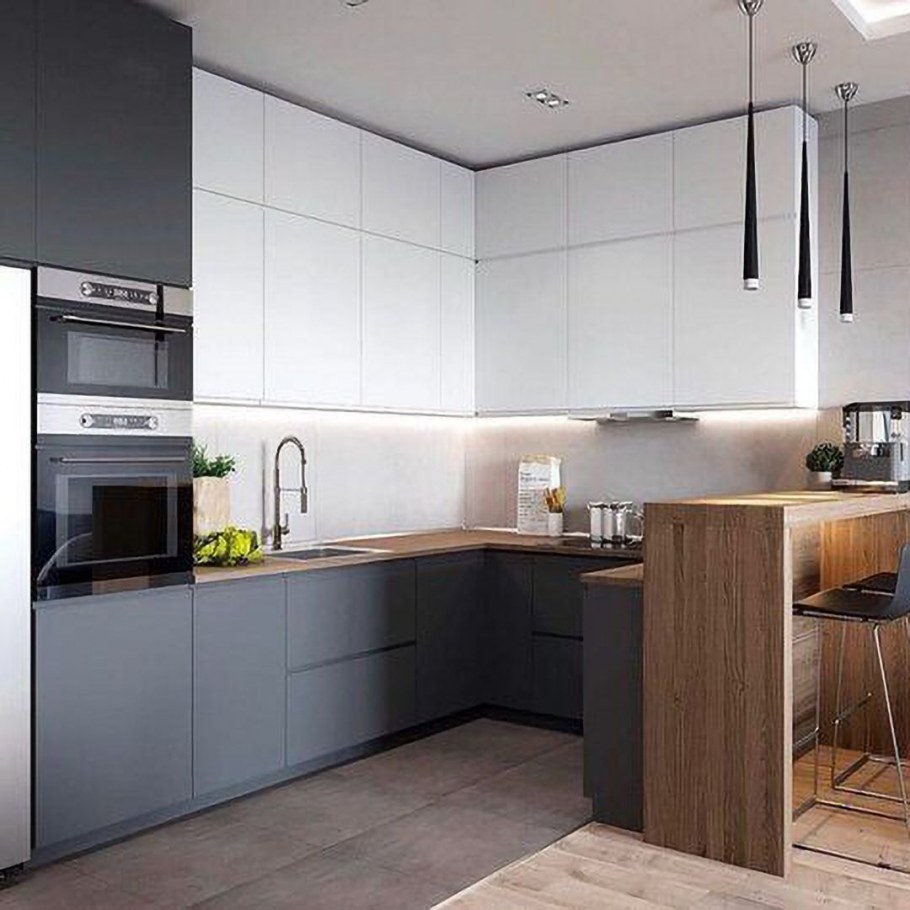 Кухня в белом цвете