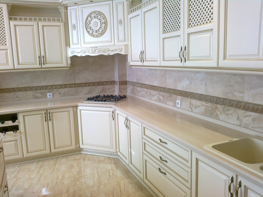 Кухня мрамор