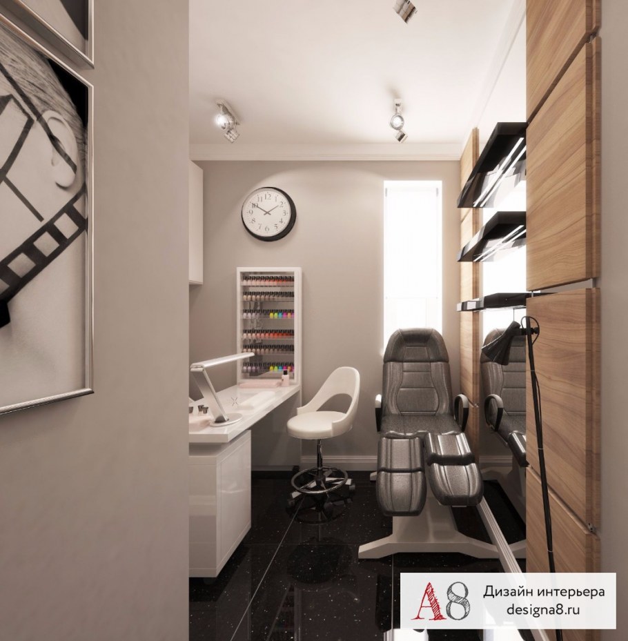 Интерьер салона маникюра