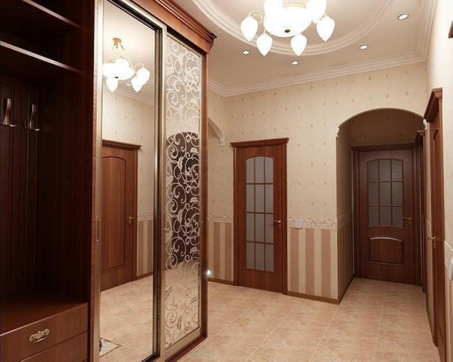 Обои в коридор