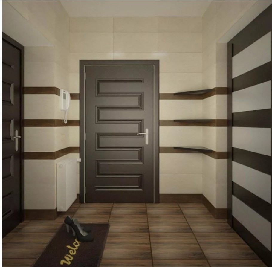 Прихожая в английском стиле