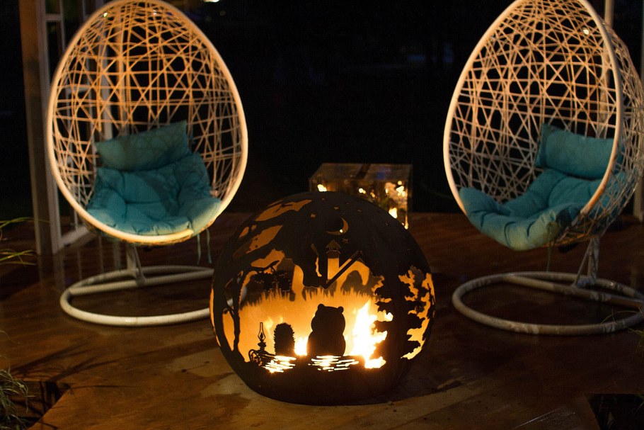 Очаг костровище шар сфера