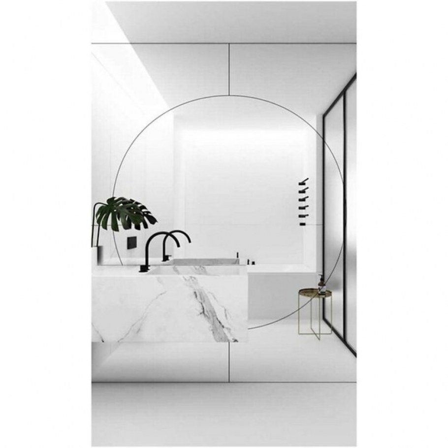 Зеркала в интерьере Минимализм