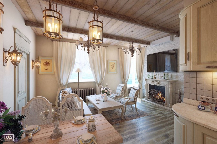 Загородный дом в прованском стиле