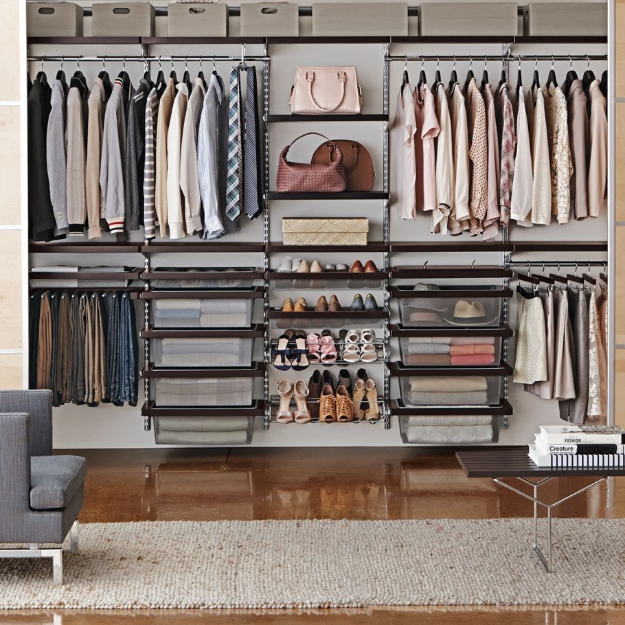 Шведские гардеробные Elfa