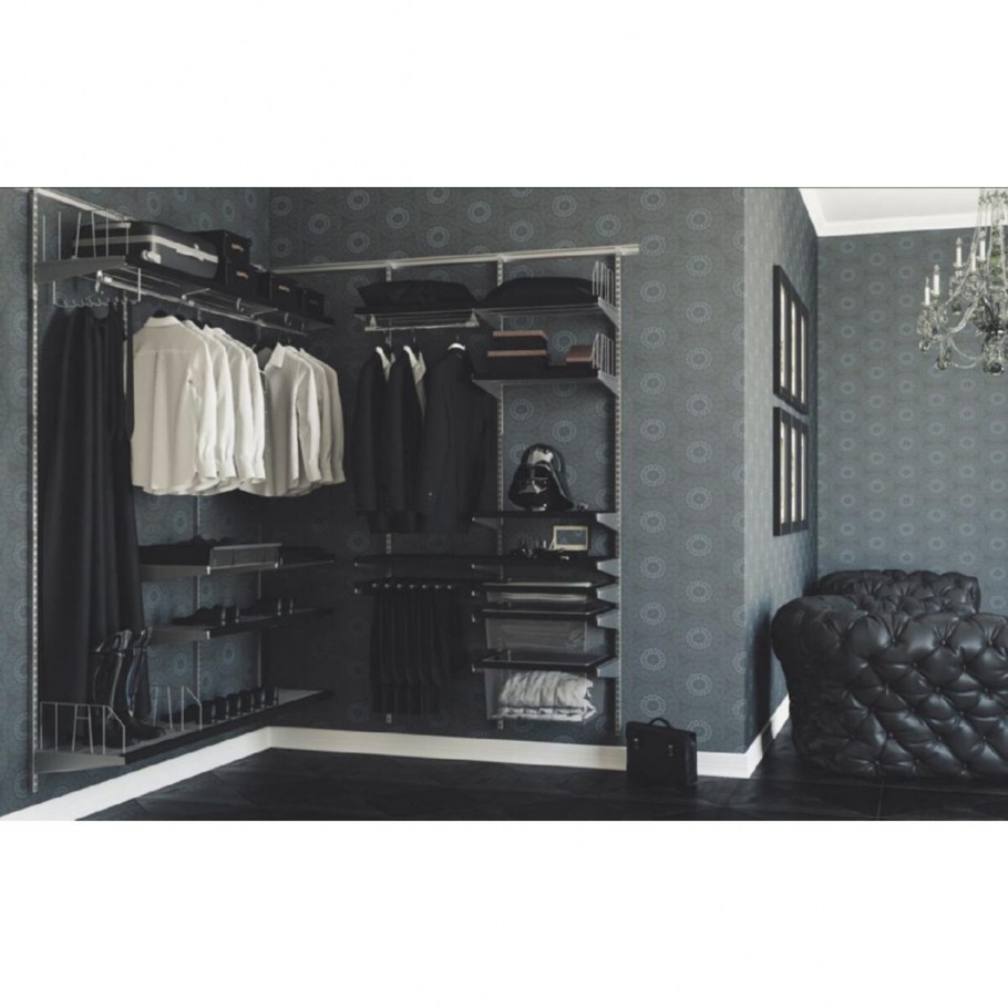 Гардеробная икеа АЛЬГОТ