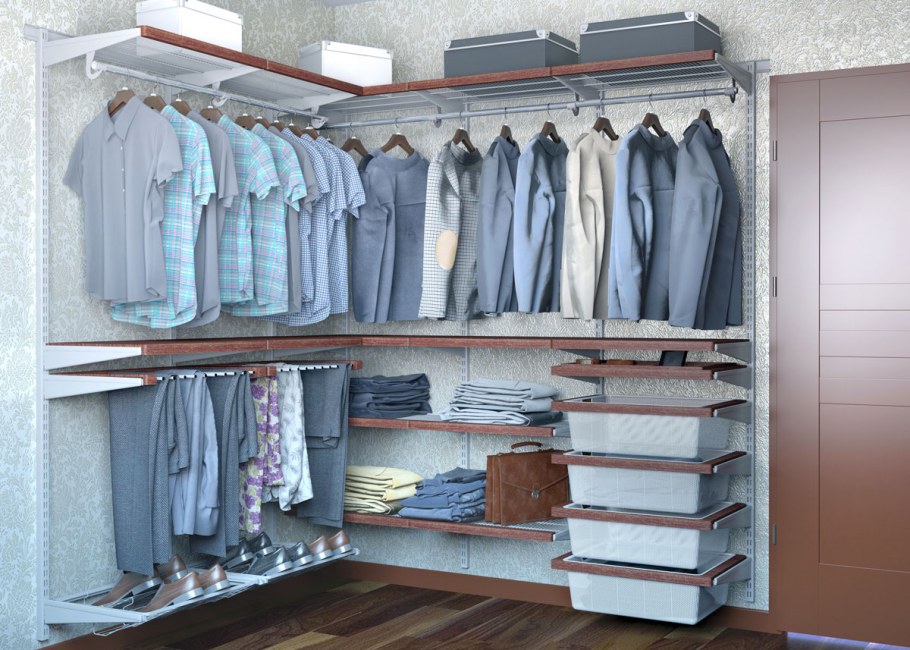 Гардеробная система сетчатая Канзас