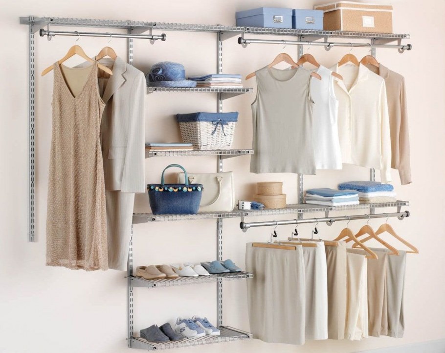 Elfa п образные гардеробные