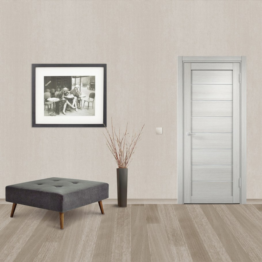 Светлые двери в интерьере