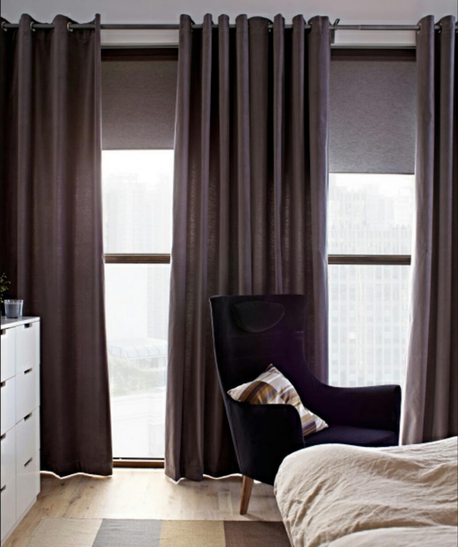 Икеа шторы блэкаут МАРЬЮН