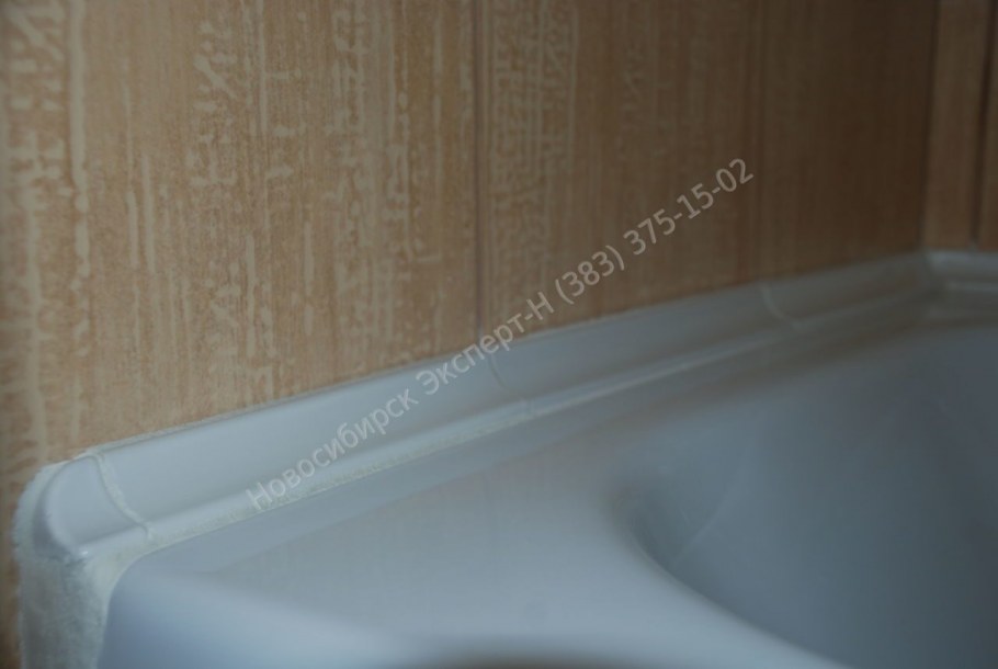 Самоклеящаяся бордюрная лента д/ванн и раковин Unibob 38мм х 3,35м, белая