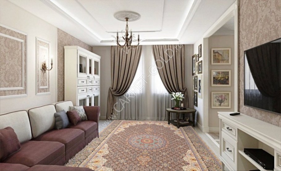 Стиль Прованс в интерьере гостиной