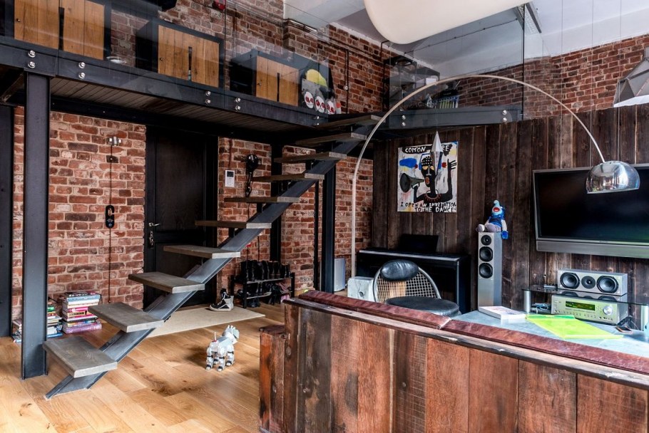 Цокольный этаж интерьер