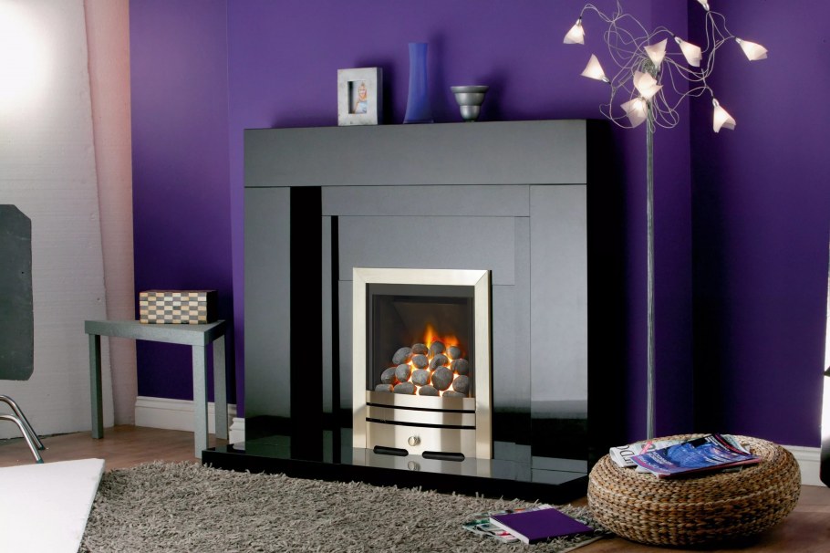 Камин в минималистическом стиле