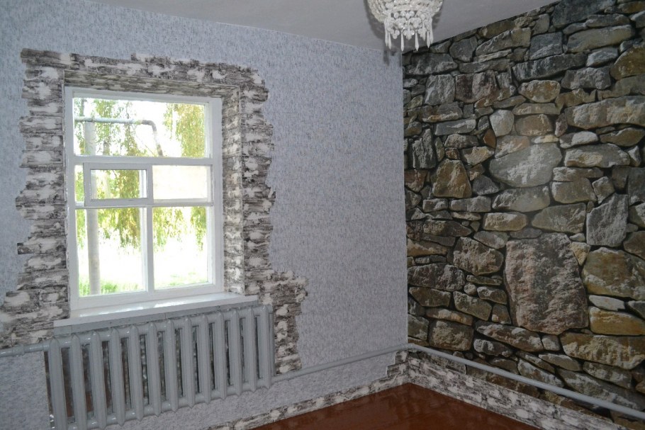 Арочные окна кирпич лофт