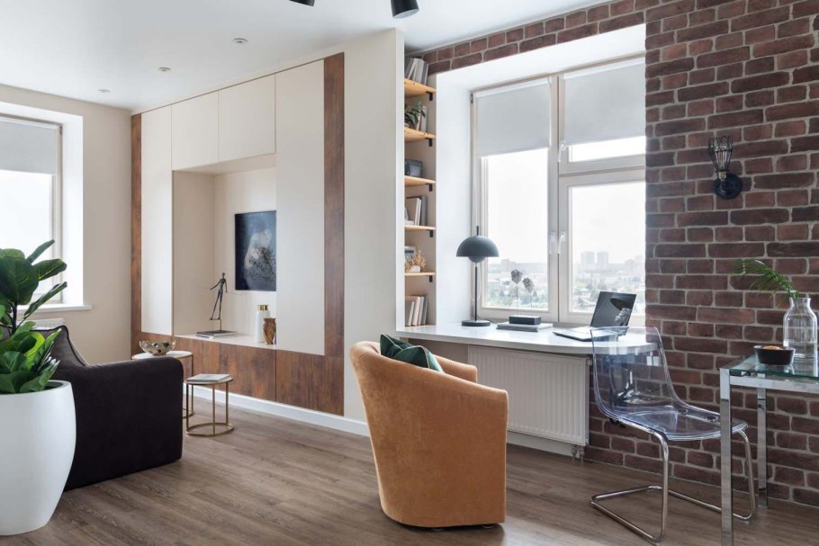 Отделка балкона декоративным камнем