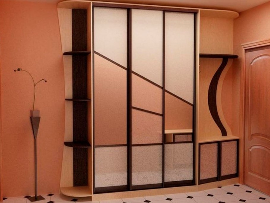 Шкаф разной глубины