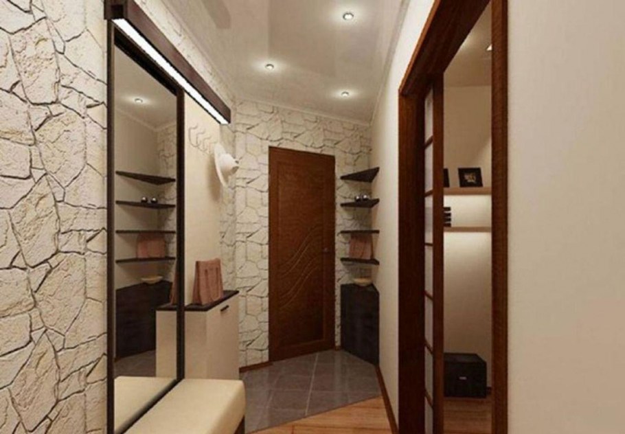 Интерьер маленькой прихожей