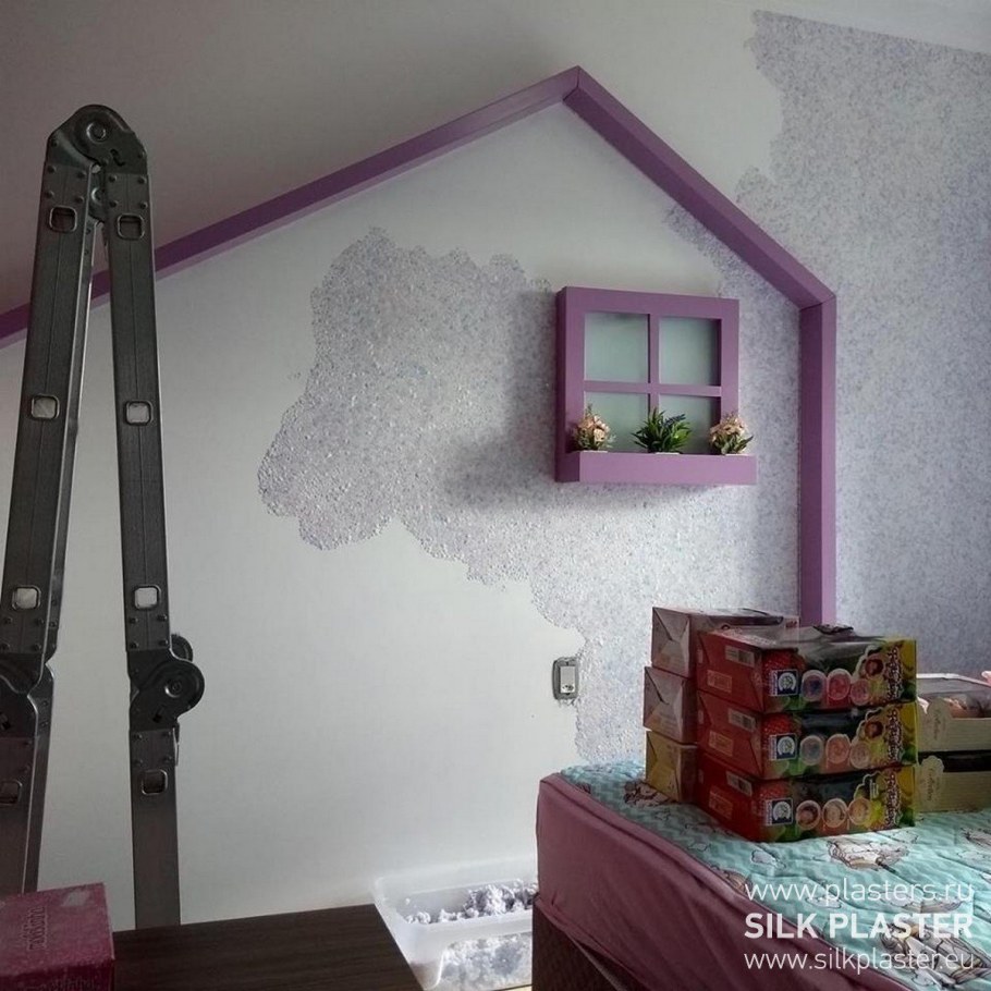 Спальня в желто бирюзовых тонах