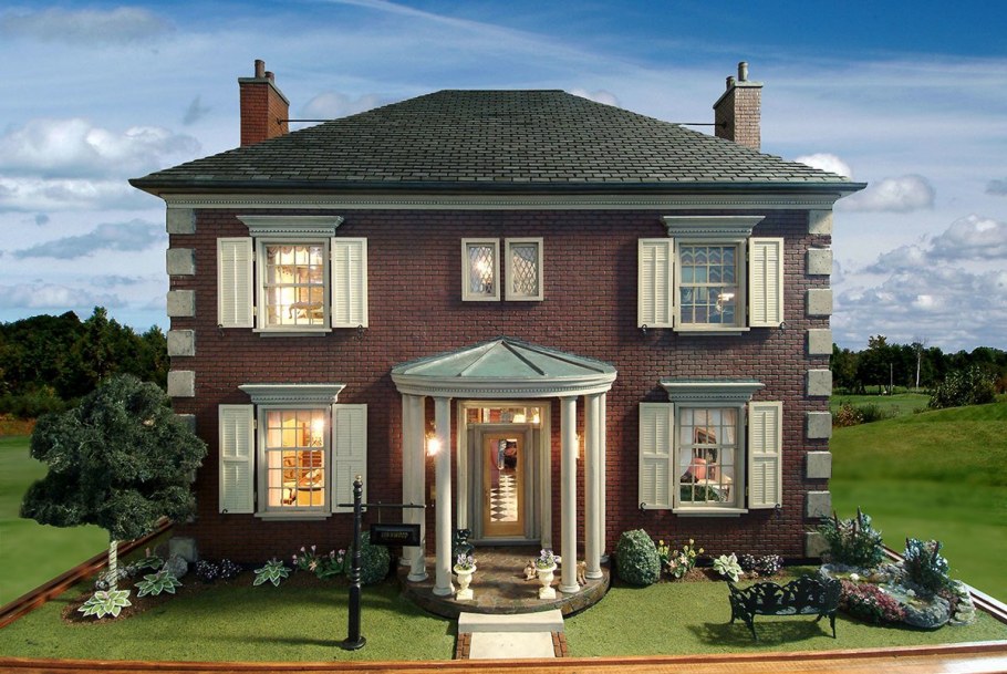 Стиль Тюдор (Tudor Revival Cottage)