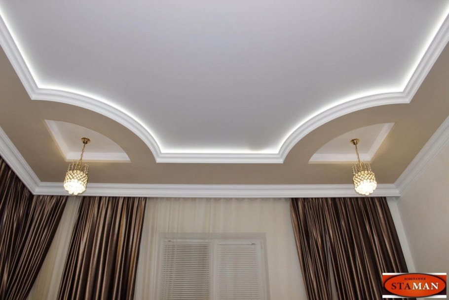 Потолки из гипсокартона